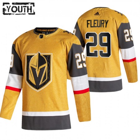 Vegas Golden Knights Marc-andre Fleury 29 2020-21 Alternatief Authentic Shirt - Kinderen